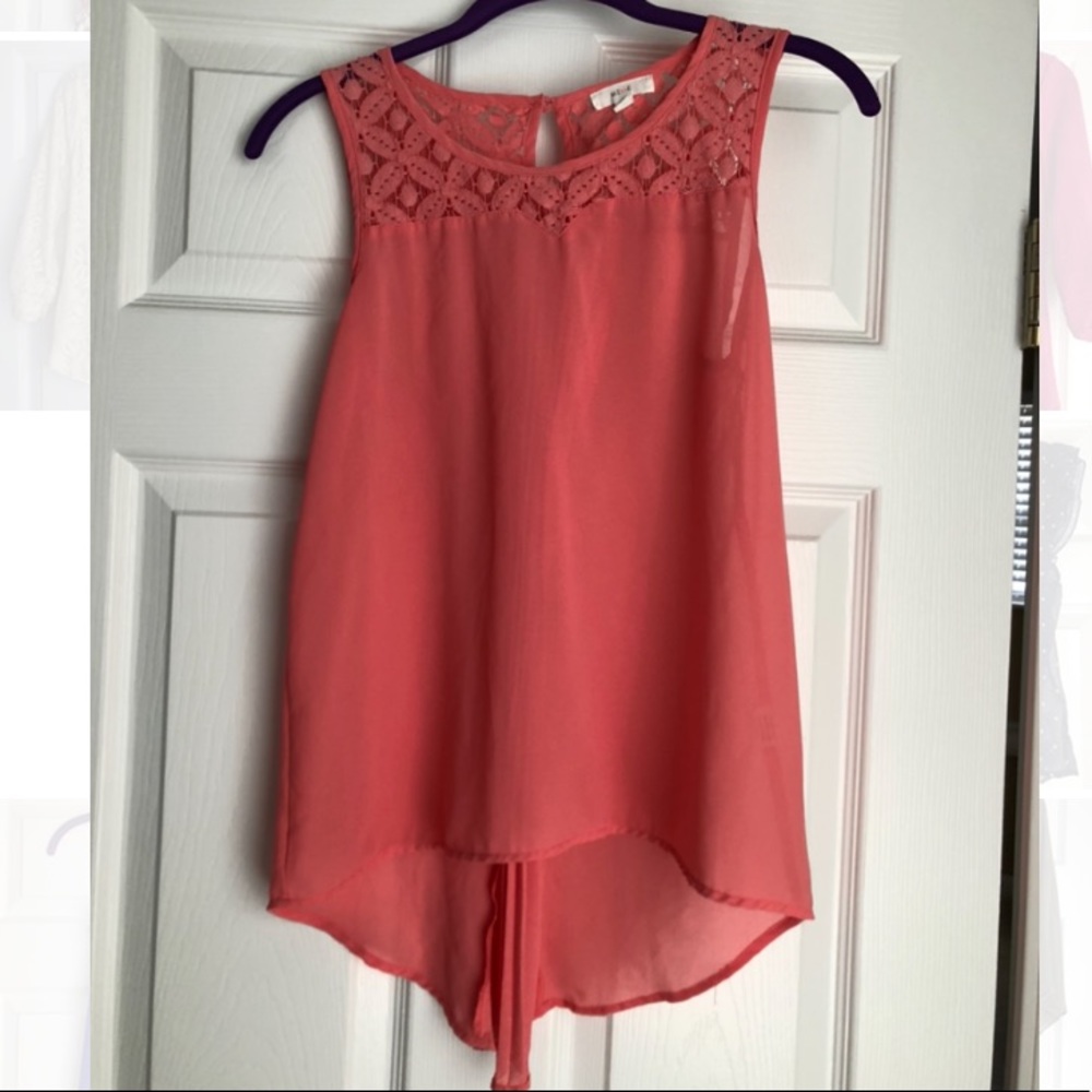 Pink blouse